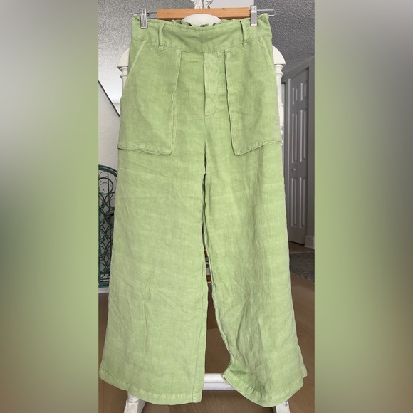 Young Fabulous & Broke Pants - Linen Blend Pant by Young Fabulous and Broke Size Medium